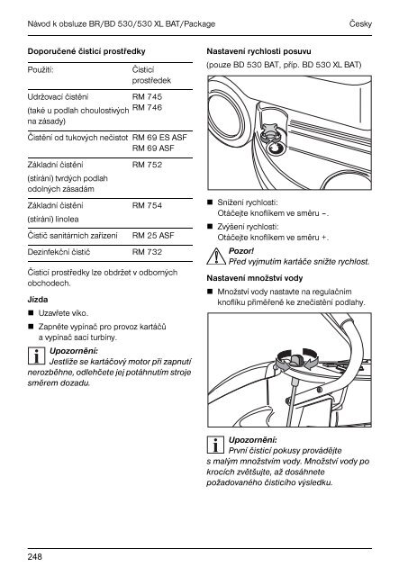 BR/BD 530 BAT BR/BD 530 XL BAT BR/BD 530 BAT ... - KÃ¤rcher