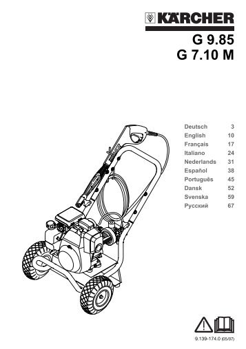 G 9.85 G 7.10 M - Karcher