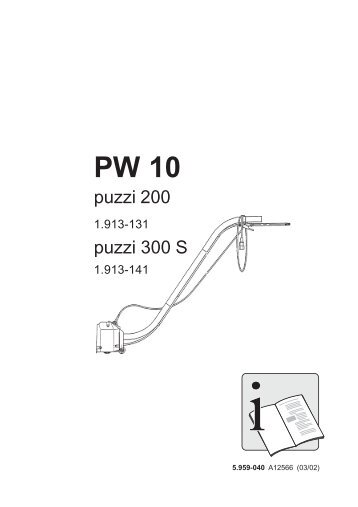 puzzi 200 puzzi 300 S - Karcher