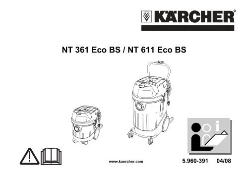 NT 361 Eco BS / NT 611 Eco BS - Karcher