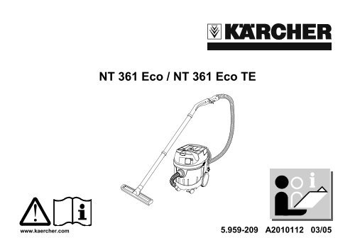 NT 361 Eco / NT 361 Eco TE - Karcher
