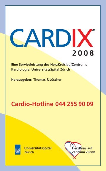 CARDIXR - Klinik fÃ¼r Kardiologie - UniversitÃ¤tsSpital ZÃ¼rich