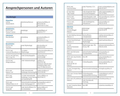 CARDIXR - Klinik fÃ¼r Kardiologie - UniversitÃ¤tsSpital ZÃ¼rich