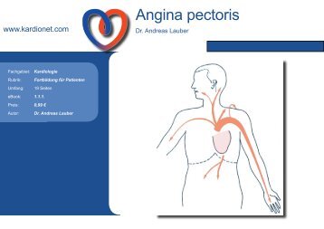 Angina pectoris - Kardionet.com