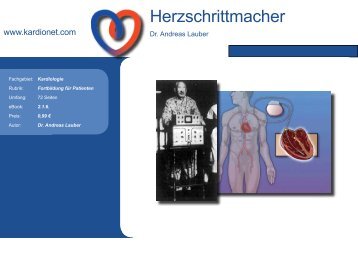 Herzschrittmacher - Kardionet.com