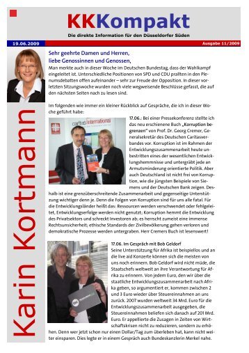 Download KKKompakt (.pdf) - Karin Kortmann