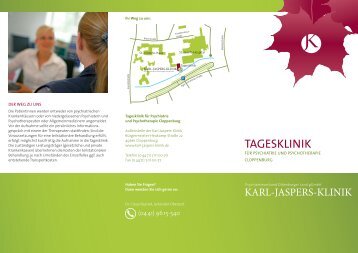 Tagesklinik Cloppenburg - in der Karl-Jaspers-Klinik