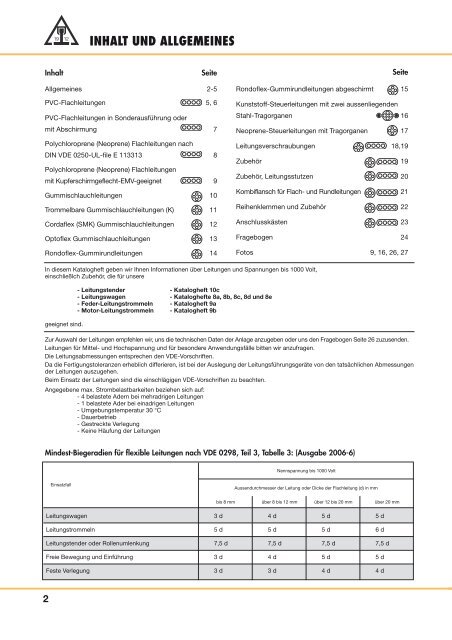 Katalog Leitungen - Vahle