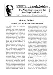 KMG-Nachrichten 157 - Karl-May-Gesellschaft