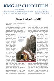 KMG-Nachrichten 164 - Juni 2010 - Karl-May-Gesellschaft