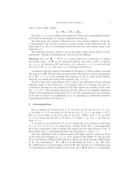 Avoidable structures, II: finite distributive lattices and nicely ...