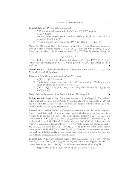 Avoidable structures, II: finite distributive lattices and nicely ...