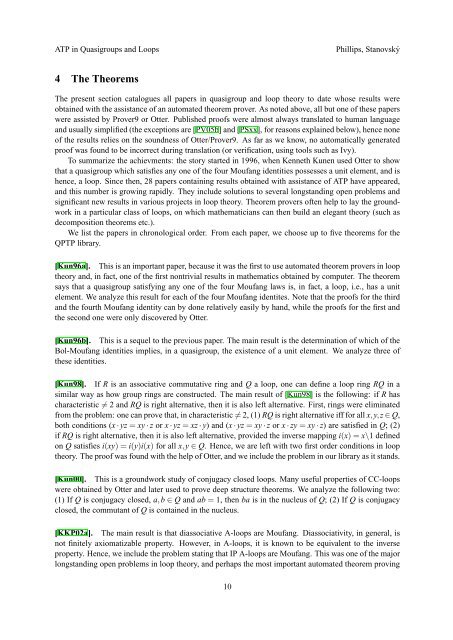 Automated Theorem Proving in Quasigroup and Loop Theory