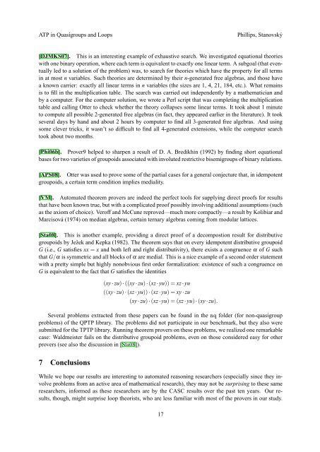 Automated Theorem Proving in Quasigroup and Loop Theory