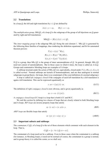 Automated Theorem Proving in Quasigroup and Loop Theory