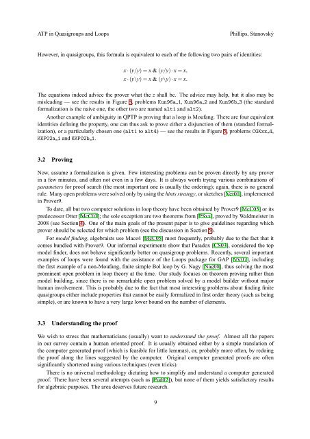 Automated Theorem Proving in Quasigroup and Loop Theory