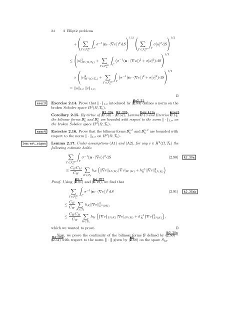 2 DGM for elliptic problems