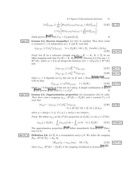2 DGM for elliptic problems