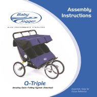 baby jogger folding mechanism repair