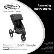 baby jogger city mini assembly