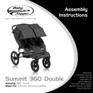 Baby jogger clearance q series double