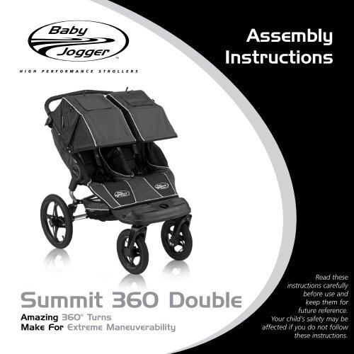 baby jogger summit 360 double