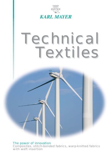 Technical Textiles - KARL MAYER Textilmaschinenfabrik GmbH