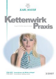 Praxis Praxis - KARL MAYER Textilmaschinenfabrik GmbH