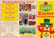 Kindergeburtstag in Warnsdorf - Karls