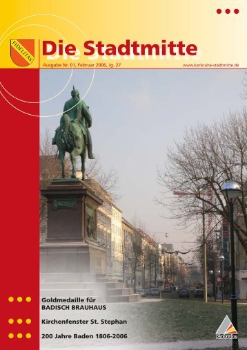 Ausgabe 1/2006 - BÃ¼rgerverein Stadtmitte e.V.