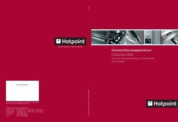 Keukeninbouwapparatuur Collectie 2010 - Hotpoint