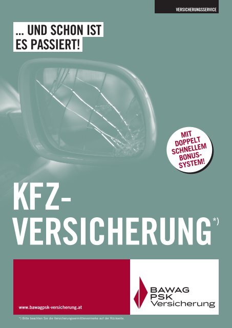 BPV_Flyer A4_KFZ Versicherung_08 13.indd - BAWAG PSK ...