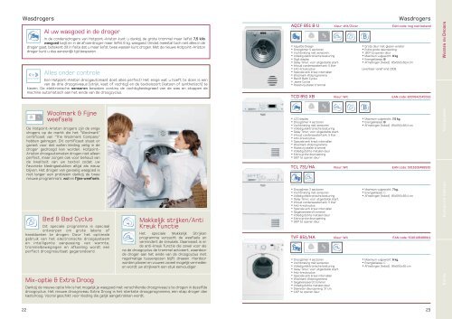 De nieuwe huishoudelijke apparaten Collectie 2008-2009 - Hotpoint