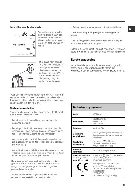 Download handleiding - Hotpoint