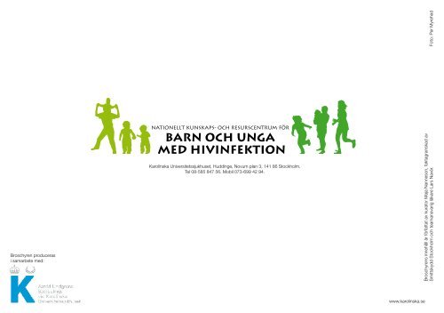 Barn med hivinfektion - Karolinska Sjukhuset