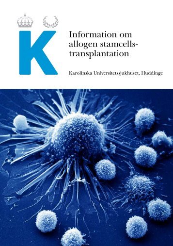 Information om allogen stamcellstransplantation - Karolinska ...