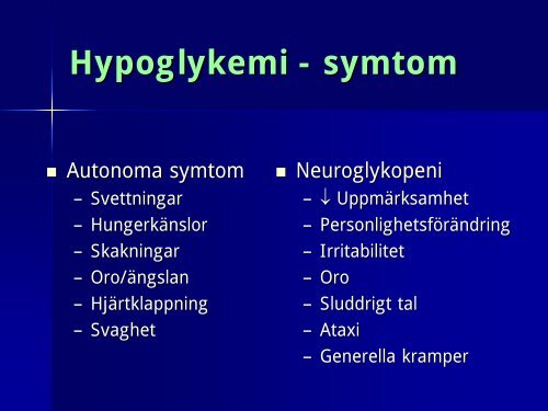 Diabetesketoacidos DKA Handläggning – utredning