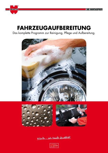 Fahrzeugaufbereitung