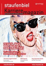 Ausgabe 3/2011 - Karrieremagazin.net