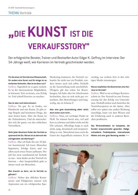 Ausgabe 3/2009 - Karrieremagazin.net