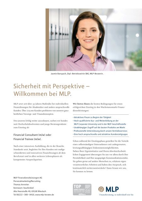 Ausgabe 3/2009 - Karrieremagazin.net