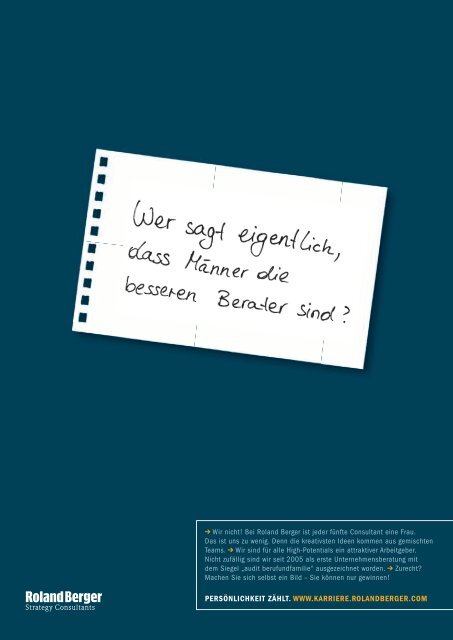 Ausgabe 4/2010 - Karrieremagazin.net