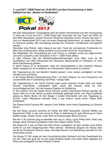 Presse 3. Rennen.pdf - Kart Club Trier