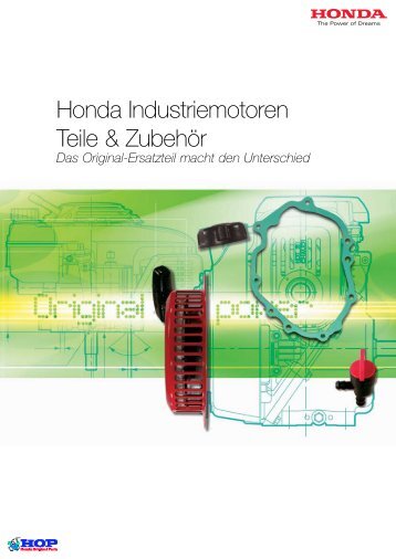 Honda Industriemotoren Teile und Zubehoer