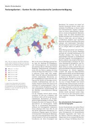 Festungskarten – Karten für die schweizerische Landesverteidigung