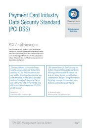 Payment Card Industry Data Security Standard (PCI DSS)