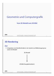Geometrie und Computergrafik: Vom 3D-Modell zum 2D-Bild