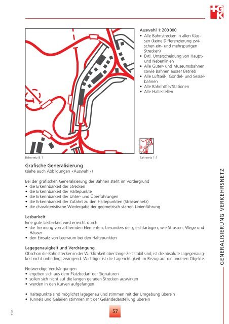 Topografische Karten Kartengrafik und Generalisierung