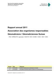 Rapport annuel 2011 Association des organismes responsables ...