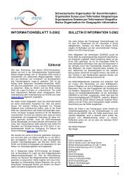 SOGI-Infoblatt 5/2002 - Schweizerische Gesellschaft fÃ¼r Kartographie